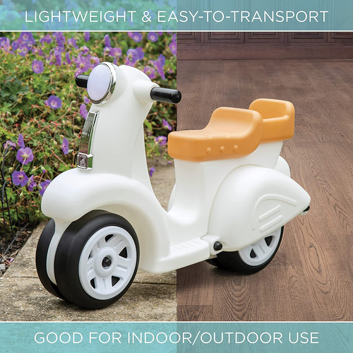 בימבה/קטנוע רכיבה בעיצוב Vespa וינטג' 4207 7