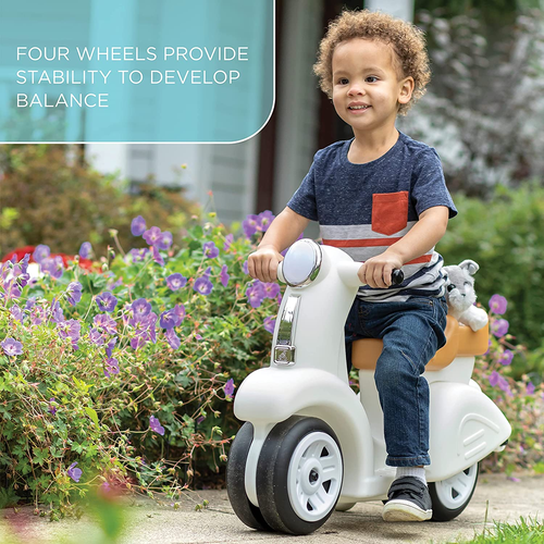 בימבה/קטנוע רכיבה בעיצוב Vespa וינטג' 4207 8