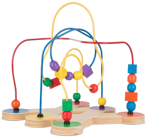 מבוך חרוזים גדול 3 מסלולים ו 18 חרוזים 2
