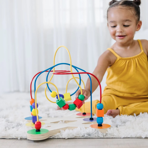 מבוך חרוזים גדול 3 מסלולים ו 18 חרוזים 5