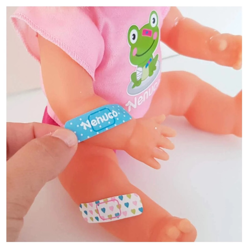 ערכת בובת תינוקת טיפול רפואי עם מגוון אביזרי טיפול וחבישה 4