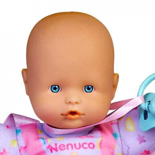 בובת תינוק עם רצועות נשיאה, מוצץ ובקבוק 4