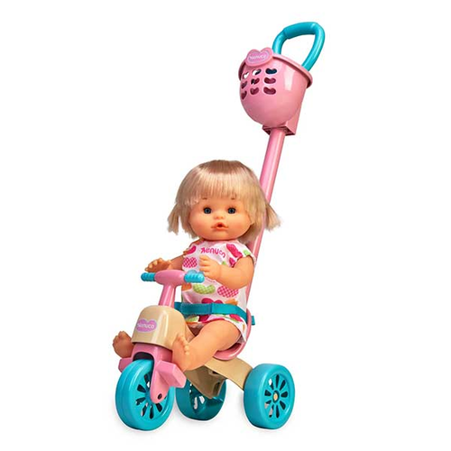 ערכת בובת תינוקת עם תלת אופן ובקבוק שתיה 2