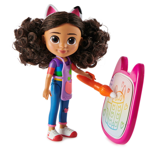 דמות גבי וקופסונית עם לוח ציור מחיק 3