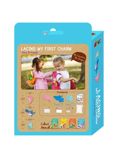 ערכת יצירה לילדים להכנת 3 דמויות של יצורי ים 4