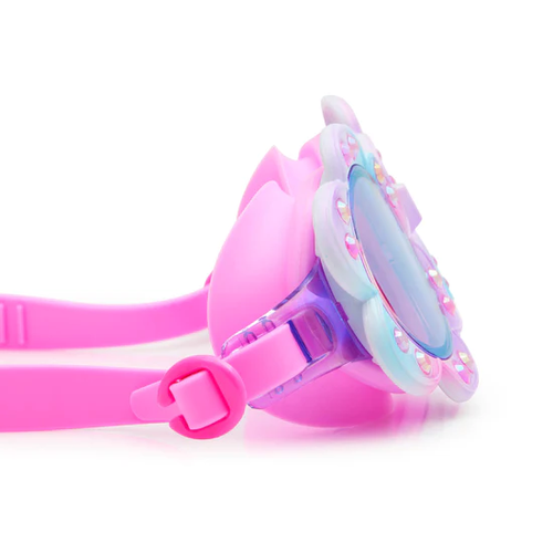 משקפת בריכה מעוצבת לילדים 100% סיליקון עם הגנת UV ומונע אדים - פרח ירח (גיל 5+) 4