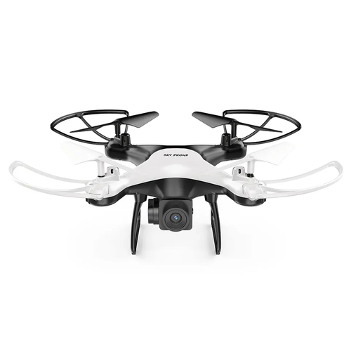 רחפן עם שלט רחוק 2.4GHZ, מצלמה בשידור ישיר לסמרטפון וזמן טיסה ארוך ACTIVE DRONE - שחור/לבן 5
