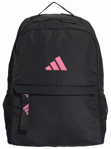 תיק גב Adidas דגם ספורט מרופד - שחור/לוגו ורוד 1