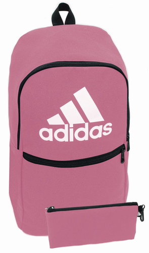 תיק גב Adidas + קלמר מתנה - ורוד 1