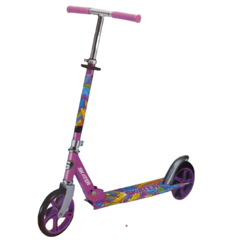 קורקינט אלומיניום מתקפל עם גלגלים 200 מ