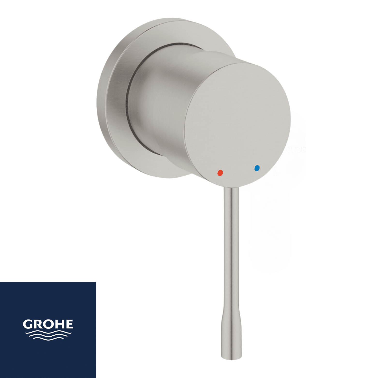 אינטרפוץ גרואה 3 דרך 29197DCO קומפלט GROHE NEW ESSENCE כרום מוברש
