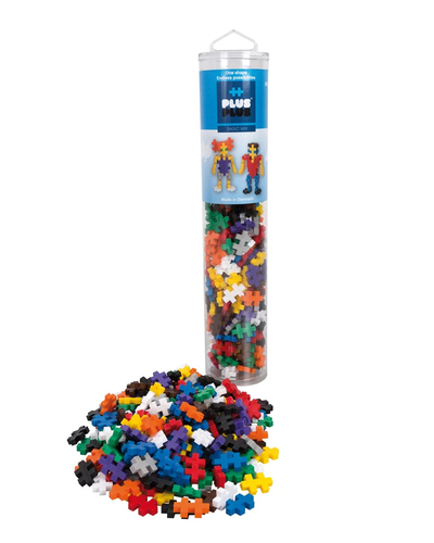 משחק הרכבה 240 חלקים קטנים לבנייה חופשית במארז צינור רב פעמי - צבעוני 1