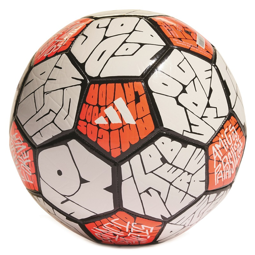 כדורגל מסי Adidas Messi לאימונים ומשחקים - אדום/לבן 1