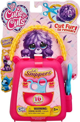 בובת פרווה בהפתעה 'מספרים ומגלים' Cutie Cuts (מגוון דמויות) 1