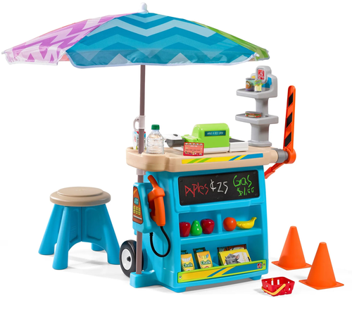 דוכן מכירות נייד Stop & Go Market עם שמשיה דגם 4135 1