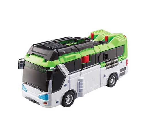 טובוט Bus King באס קינג - רובוט ענק לוחם טובוט שמשנה צורה לאוטובוס, כולל כרטיס דמות 3