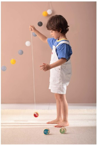יו יו חיות מעץ 5.5 ס