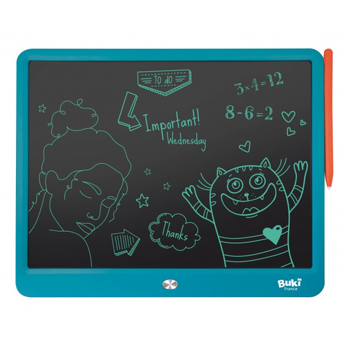 לוח ציור וכתיבה LCD אלקטרוני XL עם עט וכפתור מחיקה 1