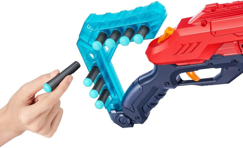 שוט גאן משחק לילדים VIGILANTE עד 27 מ' עם מתקן אחסון ו 24 חיצי ספוג 3