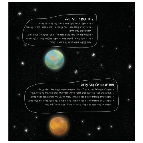 ספר ילדים - אורי מטייל בחלל / יוסי ניר 4