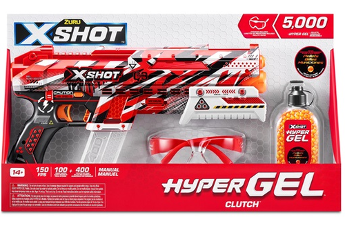אקדח כדוריות ג'ל Hyper GEL עם 5,000 כדוריות, משקפי מגן ובקבוק למילוי מהיר 7