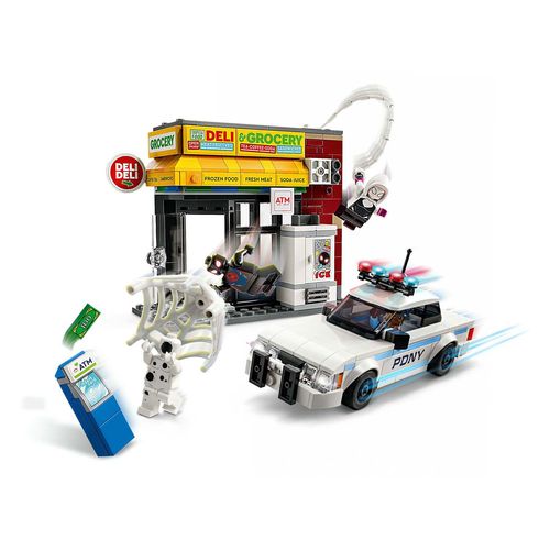 Marvel מארוול מיילס מוראלס נגד הספוט עם 4 דמויות 375 חלקים דגם 76311