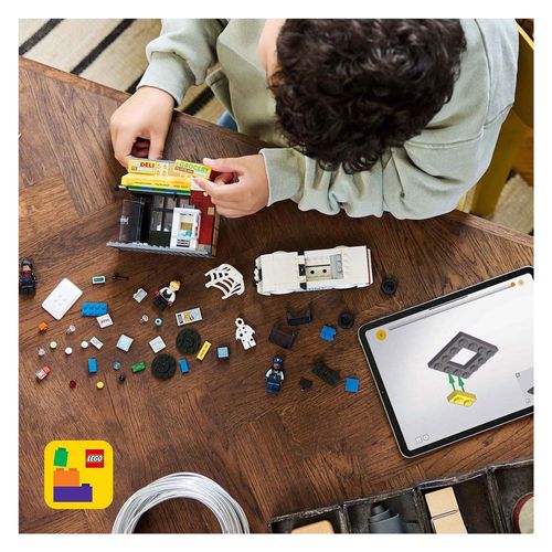 Marvel מארוול מיילס מוראלס נגד הספוט עם 4 דמויות 375 חלקים דגם 76311