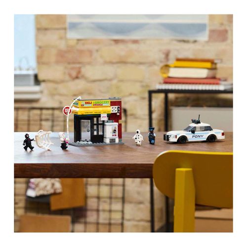 Marvel מארוול מיילס מוראלס נגד הספוט עם 4 דמויות 375 חלקים דגם 76311