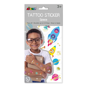 סט קעקועים מעוצבים לילדים 53 יח