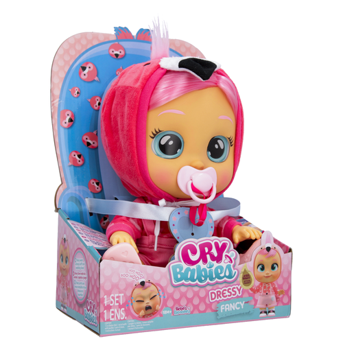 בובה אינטראקטיבית בוכה ומזילה דמעות מסדרת Cry Babies Dressy - פנסי 3