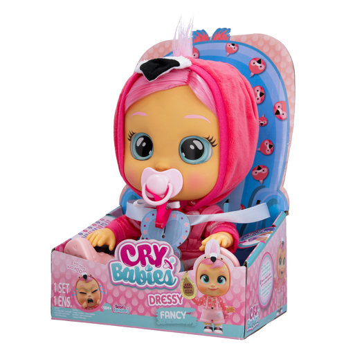 בובה אינטראקטיבית בוכה ומזילה דמעות מסדרת Cry Babies Dressy - פנסי 6