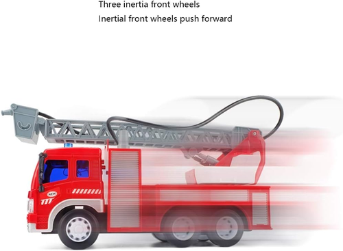 כבאית עם סולם כיבוי, מתז מים (אמיתי), אורות וצלילים 2