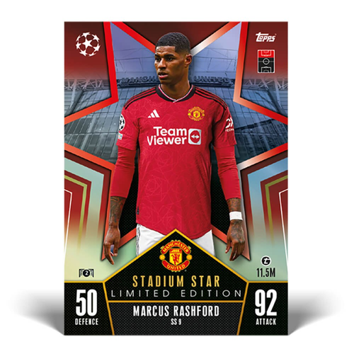 חבילת 12 קלפי כדורגל מאץ' אטאק Match Attax ליגת האלופות 2023/2024 3