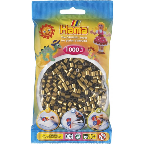 שקית 1000 חרוזי גיהוץ - ברונזה 1