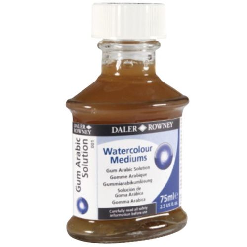 גומי ארביקום- מדיום לצבעי מים 75 מל Daler Rowney -Gum Arabic Solution