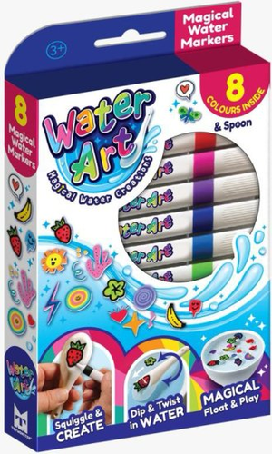 צפצפים: 8 טושים ליצירת ציורים צפים על גבי מיםWater Art 1