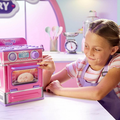 קוקיז Cookeez Makery: תנור לאפיית בובת פרווה אינטראקטיבית - ורוד 2