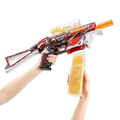 רובה חשמלי אוטומטי לכדורי ג'ל Hyper Gel Fire עם 10,000 כדוריות ג'ל ומשקפי מגן 3