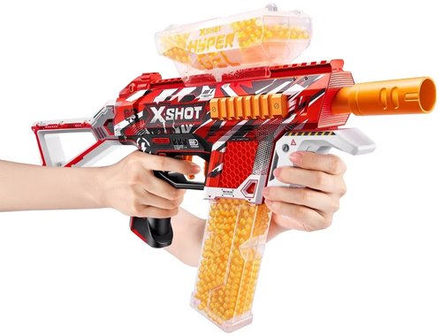 רובה חשמלי אוטומטי לכדורי ג'ל Hyper Gel Fire עם 10,000 כדוריות ג'ל ומשקפי מגן 4