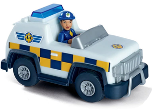 רכב משטרה 4X4 עם תא נפתח ודמות של רוז השוטרת