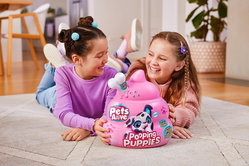 Pets Alive גורי קקי - בובת גור כלבים בהפתעה עם אפקטים קוליים ועושה קקי שמאכילים אותו 4