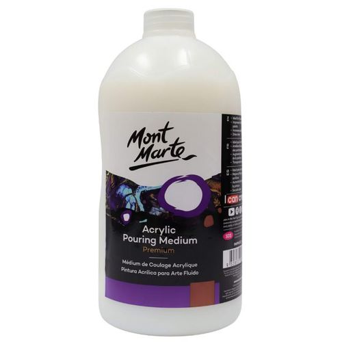 מדיום פורינג אקרילי 500 מל Mont Marte Pouring