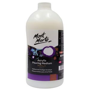 מדיום פורינג אקרילי 500 מל Mont Marte Pouring