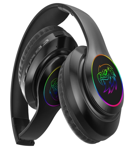 אוזניות קשת עם חיבור בלוטוס Bluetooth ניתנות לקיפול עם כבל טעינה - גיימינג 2
