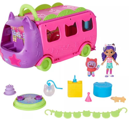 סט משחק 10 חלקים אוטובוס יום הולדת של גבי ודיג'יי קטניפ 2