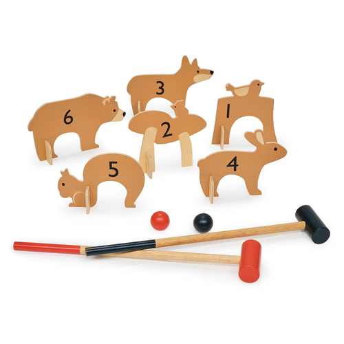 סט קריקט בשק שק בד לאחסון 10 חלקים 5