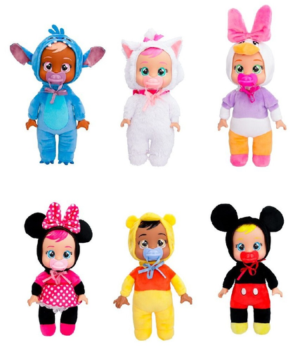בובת cry babies מזילה דמעות מסדרת החברים של דיסני - מיקי 2