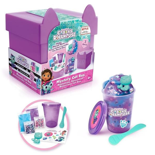 קופסה עם ערכת יצירה בהפתעה Mystery Cat Box בית הבובות של גבי (מגוון צבעים) 3