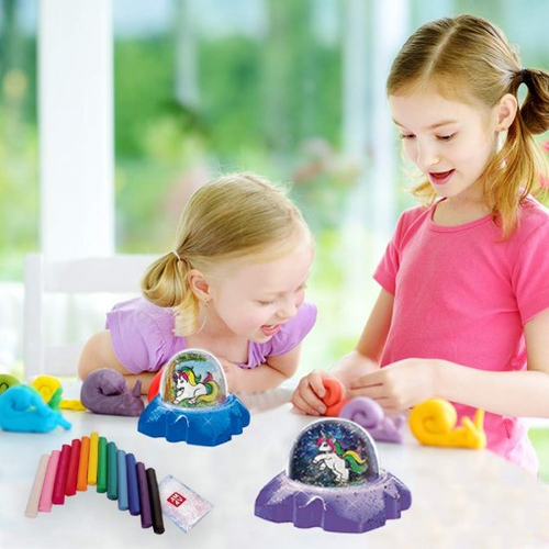 חגיגה לבנה: מכינים לבד 2 כיפות שלג עם דמויות, שלג מלאכותי - חיות צפוניות 4
