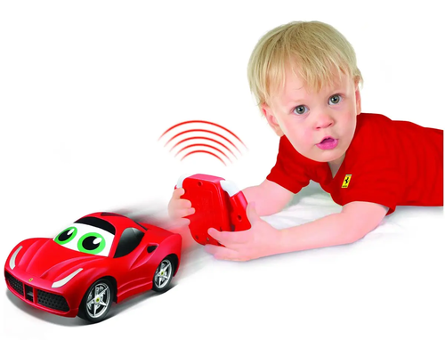 BURAGO Junior: מכונית פרארי עם שלט רחוק לפעוטות 2